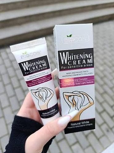 qadın paltolari: Məhsul: BICOS Whitening Cream – həssas nahiyələr üçün ağardıcı krem - — 1
