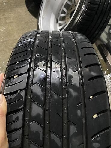 Шины и диски: Б/у Колесо Toyota 215 / 45 / R 17, 5 Болтов — 6