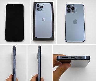 iphone adaptoru: IPhone 13 Pro Max, 128 GB, Sierra Blue, Face ID — 1
