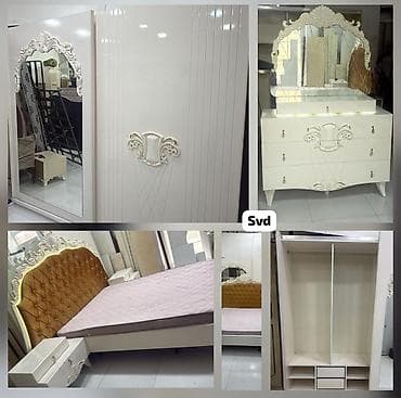 Yataq mebeli 720 manat.Mdf matreal,masin boyasiyladi .Catdirilma