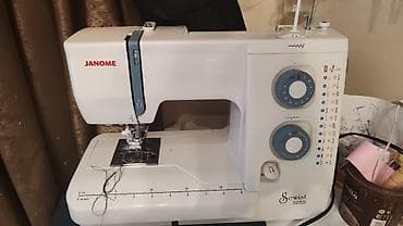 JANOME Sewist 525S tikiş maşını - Mekanik idarəetmə, sağlam metal