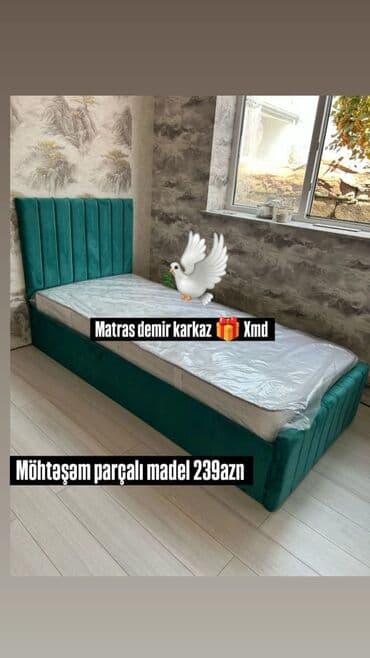 tek çarpayi: Новый, Односпальная кровать — 1