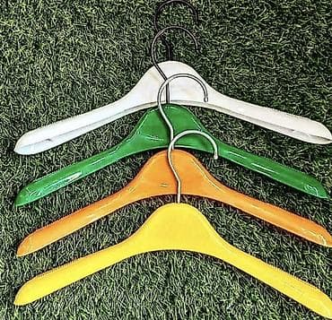 ucuz tul perdeler: Plastik geyim asqıları – müxtəlif rəng və modellər - Material — 1