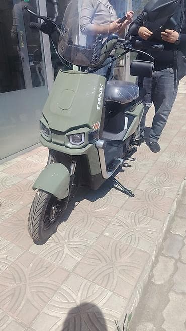 ateve motor: Elektrik skuter – “TANK” dizaynlı, şəhərdaxili rahat hərəkət üçün — 2