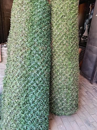 dekor qrup: Süni yaşıl hasar örtüyü – rulon şəklində - Material: UV-davamlı — 2