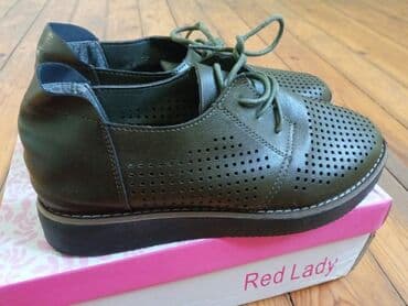 şnurlu qadın mokasinləri: Tuflilər, Ölçü: 38, İşlənmiş — 4