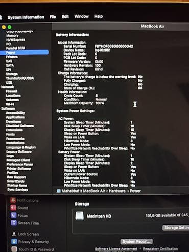 Apple MacBook: İşlənmiş Apple MacBook, 13.3 ", 256 GB, Ünvandan götürmə — 7