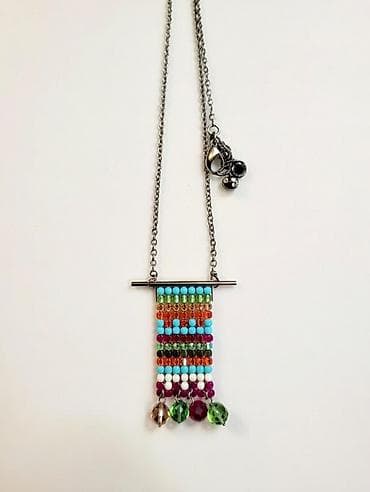 mi band 2: Original Swarovski brendinə məxsus boyunbağı. 1-2 dəfə istifadə — 2