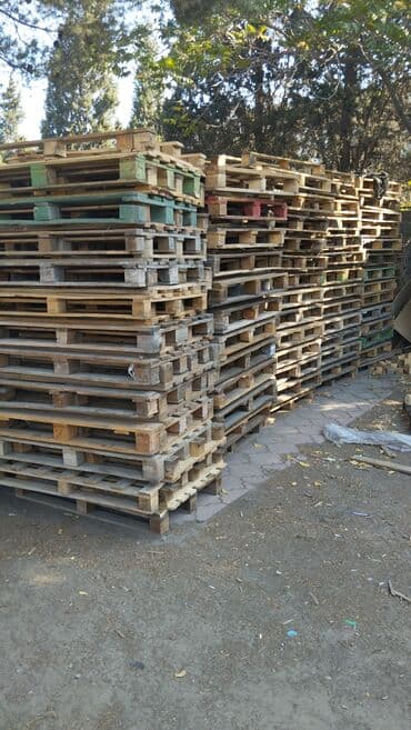 Reykalar, taxtalar: Palletlər, paddonlar — 1