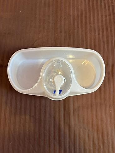 desmalar: Plastik mətbəx/hamam təşkilatçısı – 3 bölməli - Material: ağ rəngli — 2