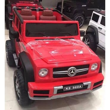 ucuz uşaq maşınları: 10 yaşlı uşaqlar üçün elektrikli avtomobil Mercedes Brabus! Material — 2