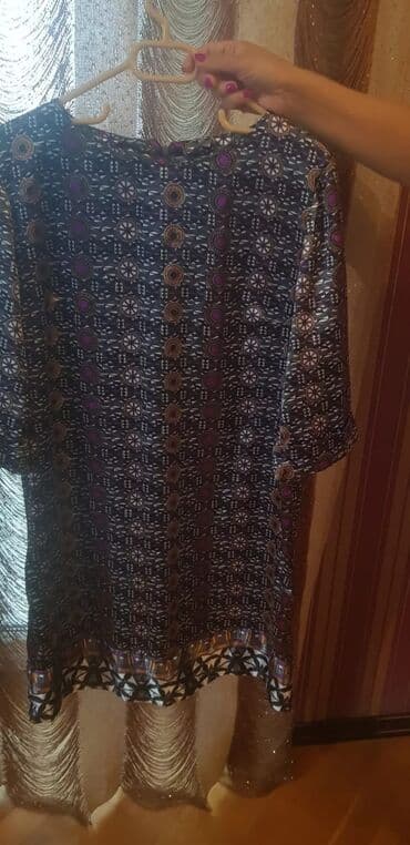 Baş geyimləri: Платье шёлковое — 1