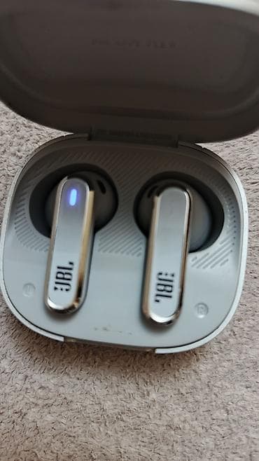 bluetooth qulaqlıq: JBL Live Flex simsiz qulaqlıqlar - Rəng: gümüşü-boz - Model adı: “JBL — 4