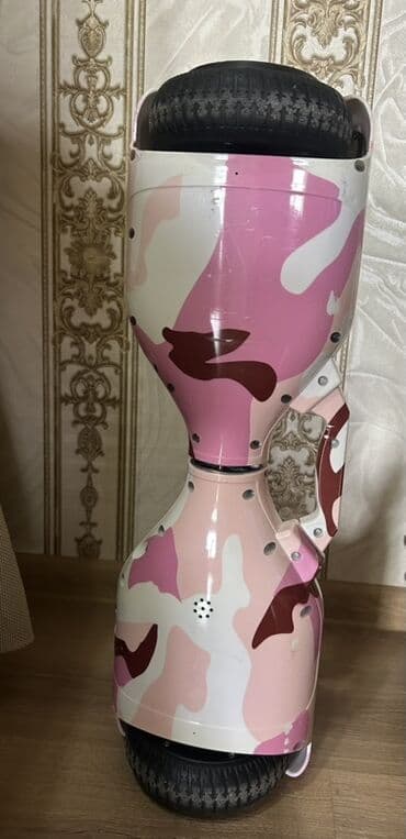 электро велосипеды: Hoverboard / Giroskuter – çəhrayı-kamuflyaj dizayn - Korpus — 2