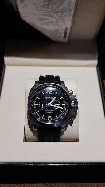 sensor saatlar: İşlənmiş, Qol saatı, Panerai Luminor, rəng - Gümüşü — 3