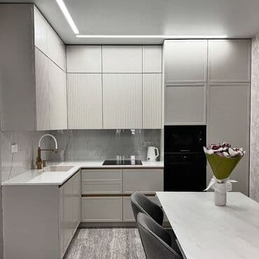 Sifarişlə mətbəx dəsti, Özü çəkən petlələr, MDF, Kredit yoxdur, Pulsuz çatdırılma