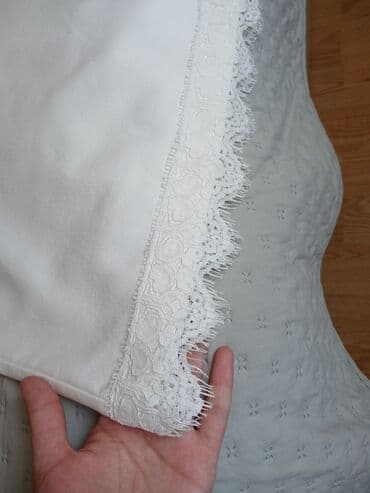 ağ sarucka: Şalvar, Vero Moda, 2XL, rəng - Ağ — 2