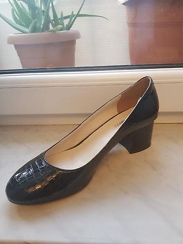 Туфли: Туфли, Размер: 39, цвет - Черный, Новый — 6