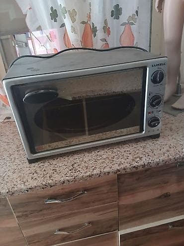 qizdiric: Luxell elektrik mini soba - Kompakt stolüstü dizayn, ön şüşə qapı və — 1