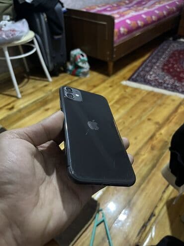 telfon kabroları: IPhone 11, 128 GB, Qara, Face ID — 10