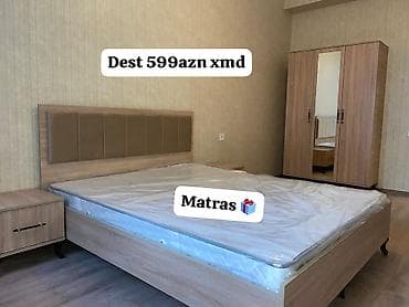 balkon skaflari: İkinəfərlik çarpayı, Dolab — 1