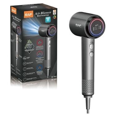 фен для волос: Воздушный фен Raf, Новый, Бесплатная доставка — 5