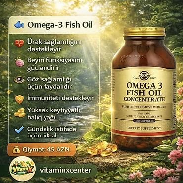 uni c: Solgar qida əlavələri – VitaminX Center seçimi 1) Solgar Vitamin D3 – — 3