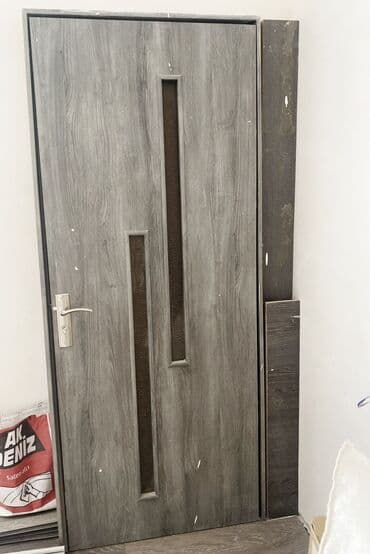 купить дверь межкомнатную: Məhsul: Daxili qapı - Material: Taxta əsaslı panel (laminat/folqa — 1