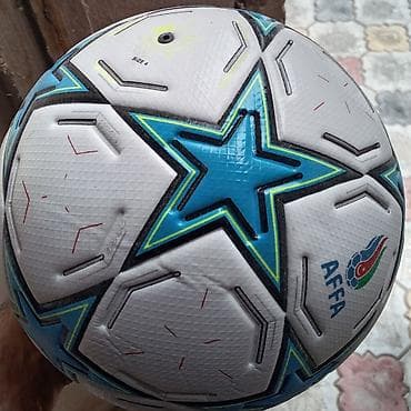 velosiped ehtiyat hisseleri: AFFA loqolu futbol topu - Ölçü: 4 (topun üzərində qeyd olunub) - Rəng — 1