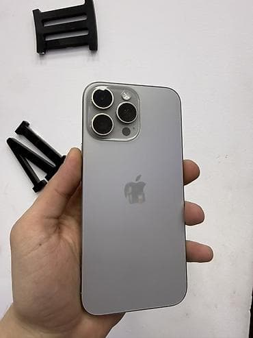 IPhone 16 Pro Max, 256 GB, Natural Titanium, Simsiz şarj