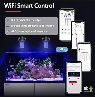 dovsan sekli: PopBloom LED Aquarium Light – ağıllı idarə olunan akvarium — 8