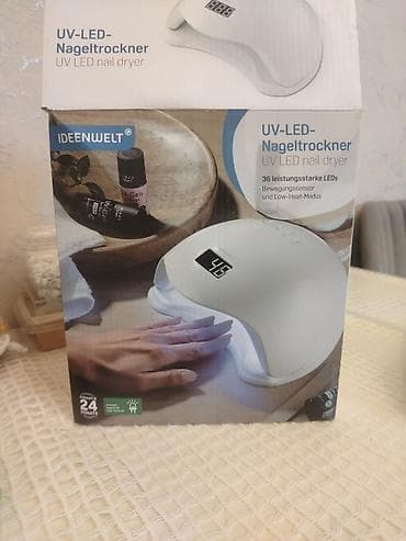 dırnaq yonan: IDEENWELT UV-LED dırnaq quruducu - UV LED nail dryer – — 1
