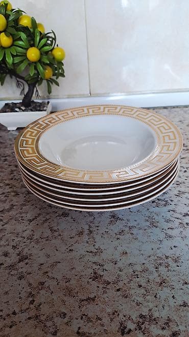 dərin boşqab: Boşqablar, 6 ədədli dəst, Kobalt, Almaniya — 1