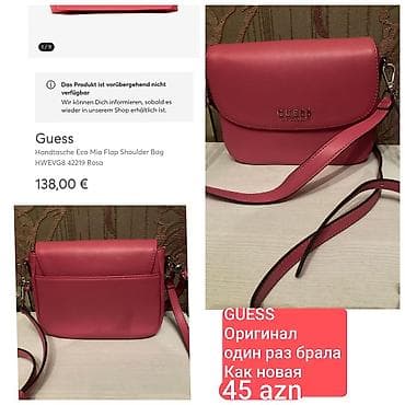 Çiyin çantası, Guess, İşlənmiş