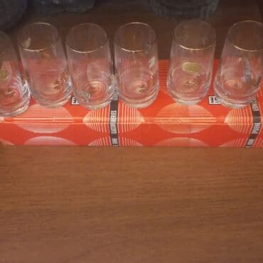 набор ключей: Стаканы, цвет - Белый, Набор из 12 шт., 750 мл, Чехия — 1