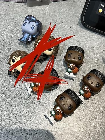pul satışı: Funko Pop Stranger things kinder joy -UD Steve, Lucas - Say: 4 ədəd — 1