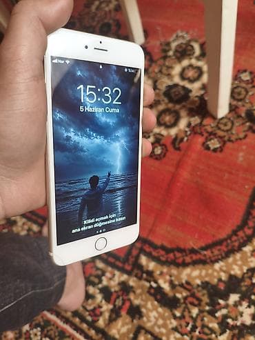 IPhone 6 Plus, 64 GB, Gümüşü, Barmaq izi lalafo.az -da IPhone 6 Plus, 64 GB, Gümüşü, Barmaq izi