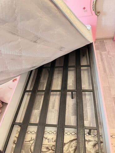 силиконовая форма: Для девочки, Кровать, Без подьемного механизма, С матрасом, Без выдвижных ящиков — 4