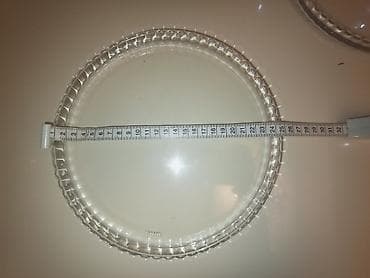 Boşqablar, 2 ədədli dəst, Şüşə