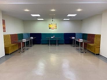 divan restoran ucun: Kafelər və restoranlar üçün divar tipli oturacaq modulu - Model — 3