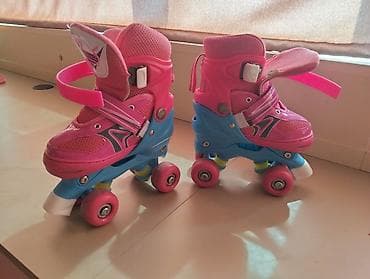 Uşaq dördtəkərli konkisurətləri (roller skates).təp təzədi.2 dəfə