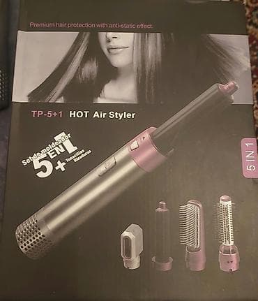 su dalgasi fen: TP-5+1 HOT Air Styler – 5-in-1 saç formalaşdırma seti Xüsusiyyətlər — 2