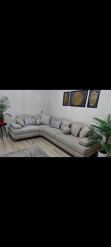 Divanlar: Künc divan, Yeni, Açılmayan, Bazasız, Parça, Çatdırılma yoxdur — 1