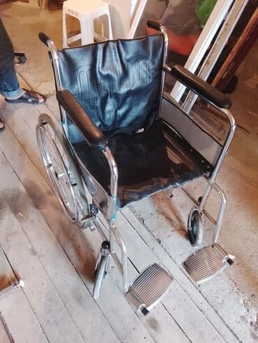 usaqliq yoluna qoyulan samlar: Universal əlil arabası - Material: xromlaşdırılmış metal karkas — 1