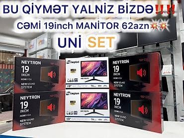 oneplus 9: Monitor LEGİON NEYTRON 19inch Şəhər: Bakı Malın tipi: Monitorlar və — 2