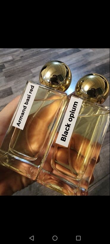 soel parfum memar ecemi: 50ml sadə qablasmada 30ml yağ 20ml suyu Fransa parfum ları bütün — 9