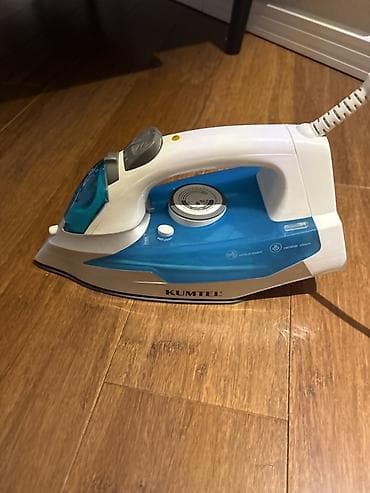 Краны водонагреватели: Kumtel buxarlı ütü - Güclü buxar funksiyası: üfüqi və şaquli buxar — 1