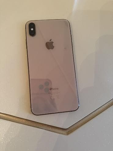 telfon 100: IPhone Xs Max, Qızılı, Face ID — 4