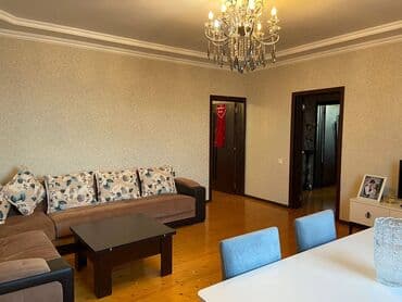 3 otaqlı, 100 kv. m, Yeni təmirli — 2