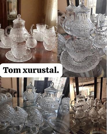 Xurustal 6 neferlik çay desti . Qiymet 330 azn .Unvan Yasamal